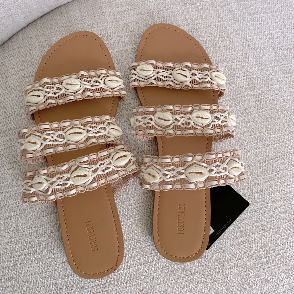 Caged Shell Sandals